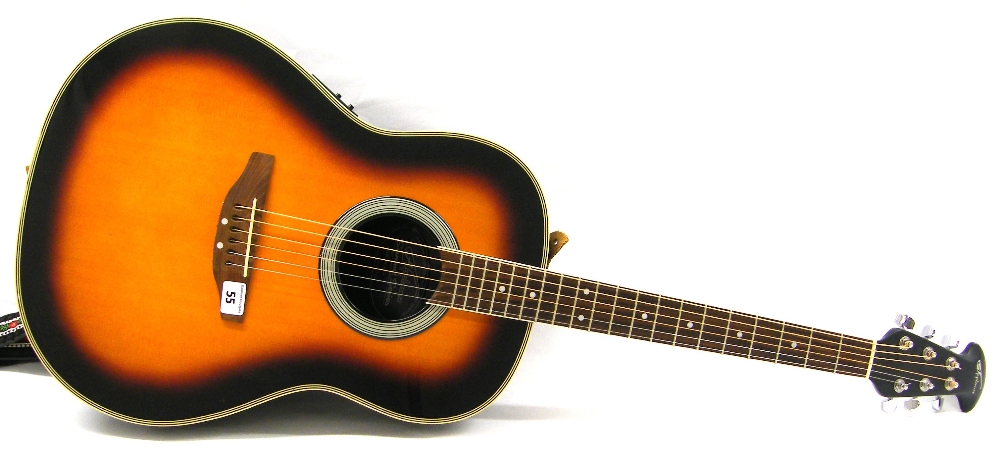 Applause by Ovation Summit Series model AE21 electro-acoustic guitar, made in Korea, ser. no.