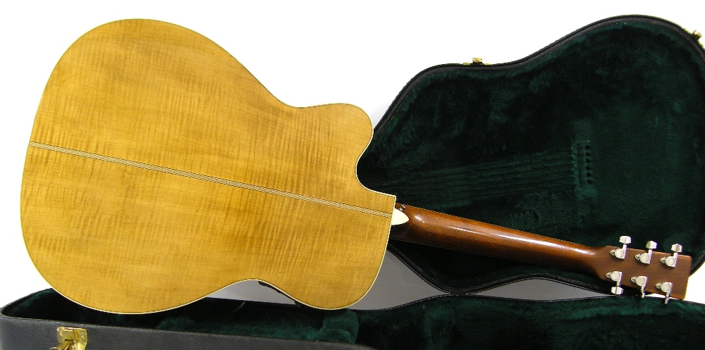 Martin JC-16ME Aura electro-acoustic guitar, circa 2005, ser. no. 1159997, natural finish, electrics - Image 2 of 2