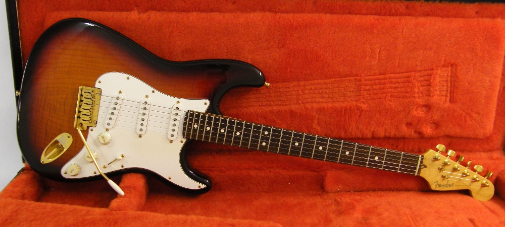 Fender 50th Anniversary Stratocaster electric guitar, made in USA, ser. no. S0476 of S2500,