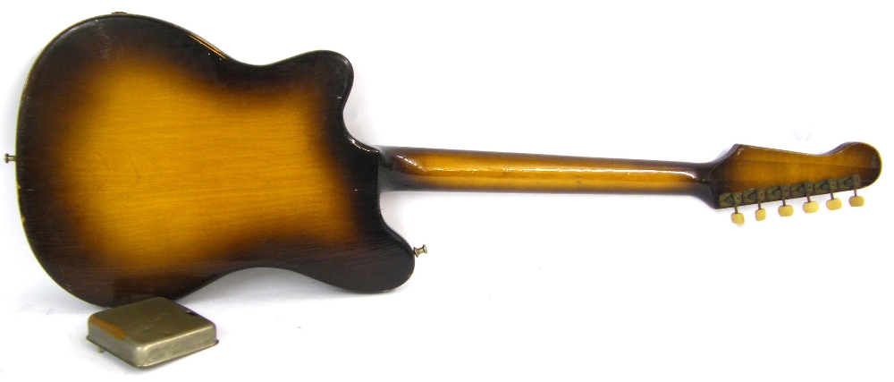 Hofner V3 electric guitar in need of restoration - Image 2 of 2