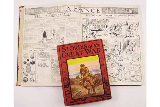 Wingrove Wilson (ed.), `Stories of the Great War`; `La France`, a bound collection of 1930s