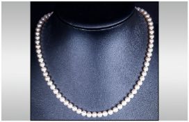 9ct Gold Cultured Pearl Set Necklace