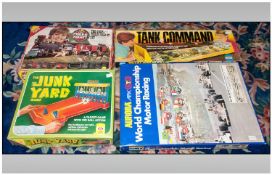 A Collection Of 4 Retro Toys All Boxed And In Good condition  Comprising of The great train hold up