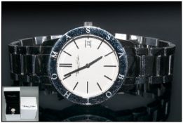 Thomas Sabo - Gents Steel Fashion Watch. Features White Dial and Silver Markers. Boxed and Papers,