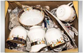 Alfred Meakin Part Dinner Service including milk  jug, plates, cups  and saucers.
