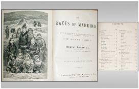 Hard Back Book `The Races of Mankind` - The Human Family by Robert Brown.