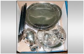 Collection Of Silver Plated Items