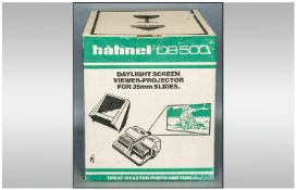 Hahnel DB500 Daylight Screen Viewer Projector for 35mm slides.