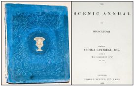 Hard Back Book `The Scenic Annual` edited by Thomas Campbell, ESQ.