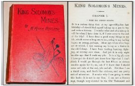 Hard Back Book `King Solomon`s Mine`s` by H. Rider Haggard