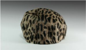 Edna Wallace Vintage Fur Hat.