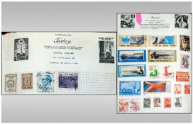 Royal Mail Stamp Album Contains All Sorts Including GB Penny Red, Several older stamps & lots of