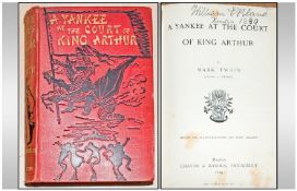 Hard Back Book `A Yankee At The Court Of King Arthur`. By Mark Twain.