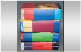 Harry Potter Hardback Books (4) in total. Comprising Harry Potter and the Order of the Phoenix,