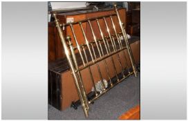 Brass Double Bed Frame.