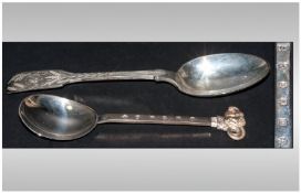 Silver Presentation Spoon The Master And Wardens Of "The Clothworkers Company" Full Feature Hallmark