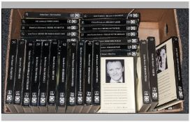 Complete Set Of 50 Talking Classics Books In Cassette Form, narrated by famous actors.