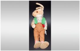 36mm Tall Schuco `Tricky` Yes/No Rabbit, 1950`s model in good condition with articulated legs.