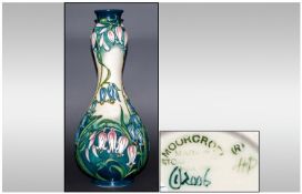 Moorcroft Modern Vase `Combermere` Design Designer Rachel Bishop. Date 2005. 1st Quality & Mint