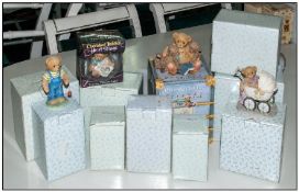 Collection Of 11 Cherished Teddies Boxed Items Including `U R My Favourite Friend` `A Big Brother