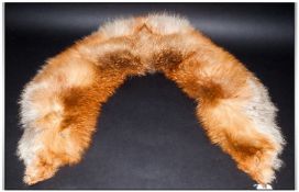 Fox Fur Collar, fully lined.