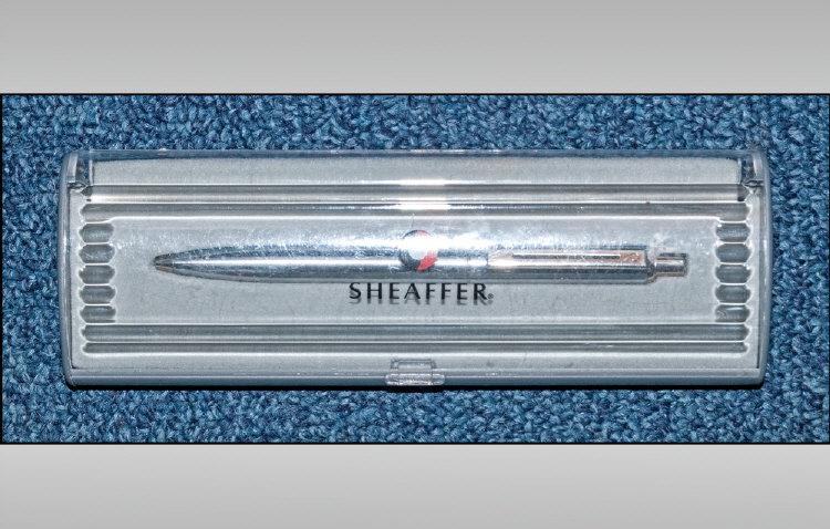 Cased Sheafer Ballpoint Pen