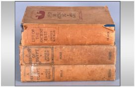 A History Of Egypt Volumes I & II  And Life Of The Ancient East - James Baikie A History Of Egypt