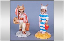 Royal Doulton Bunnykins, 1. Mother, Bunnykins figure of the year 1999, 2. Father Bunnykin Figure