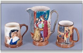 Beswick Romeo & Juliet Jug Number 1214, 8.5" in height, Plus a  Beswick Limited Edition Collectors