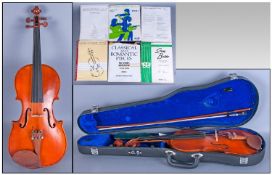 Violin and music The stentor student violin full size
