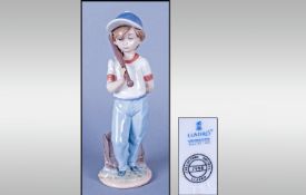 Lladro Collectors Society Piece 1990 'Can I Play'. In Original Box 8" High