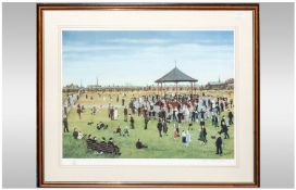 Tom Dodson Limited Edition Pencil Signed Colour Print, Titled 'Dancing In The Park' 121/850. Art