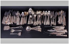 Assorted British Airways and Community Brand Cutlery (100) pieces approximately.