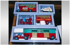 Collection Of Die Cast Models ``Corgi Classics Chiperfields Circus`` Series. 4 in total. Comprising