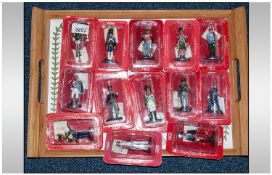 Collection Of 13 Del Prado Figures. All in original packaging, look to be unopened.