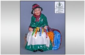 Royal Doulton Figure ``Silks & Ribbons`` HN 2017, designer L Harradine, issued 1949, height 6