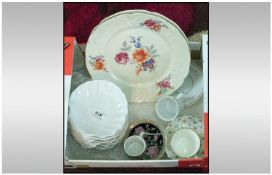 Small Collection of Pottery comprising pair of Rosenthal Cabinet plates, 10 inches in diameter,