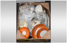 Box of Assorted Ceramics and Collectable`s.