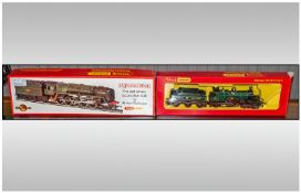 00-Gauge Triang-Hornby. Marked to box R.354 G.W.R. 4-2-2 Locomotive Lord Of The Isles. Together