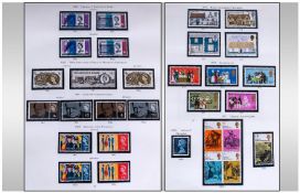 Stanley Gibbons GB Stamp Album, to include SG 288, 420-437, full set 1937 coronation, full set 1952