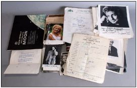 Quantity Of Autographed Photographs including Suzi Quatro, Dusty Springfield, Gerry and the