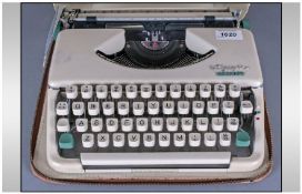 Olympia Splendid 66 Portable Typewriter, in case.