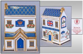 Royal Crown Derby Miniature Public House ``The Crown Inn`` Number 348 in a limited edition of only