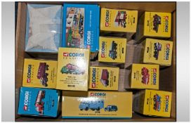 Collection Of Die Cast ``Corgi Classics`` Model Cars, 13 in total. Comprising 16302 Esso Scammell