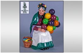 Royal Doulton Figure ``The Old Balloon Seller`` HN 1315, issued 1929-1998, height 7.5 inches. Mint