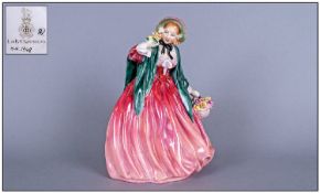 Royal Doulton Figure `Lady Charmain` HN 1949, designer L.Harradine. 8`` in height. Excellent