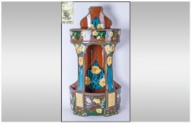 Foley Intarsio Art Nouveau Stick Stand, designed or influenced by the recently appointed (1896) Art