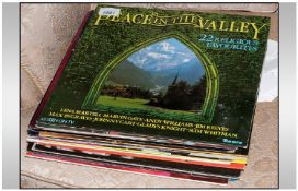Collection of Assorted Records, Including Religious Favourites, Christmas Carols, Classical Music,