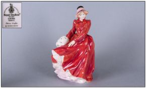 Royal Doulton Figure `Louise` HN 3207. modelled by Adrian Hughes, Issued 1990-1996. 7.5`` in