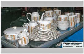 Large Quantity of Midwinter Tableware including tureens, soup bowls, dinner plates, coffee pot,